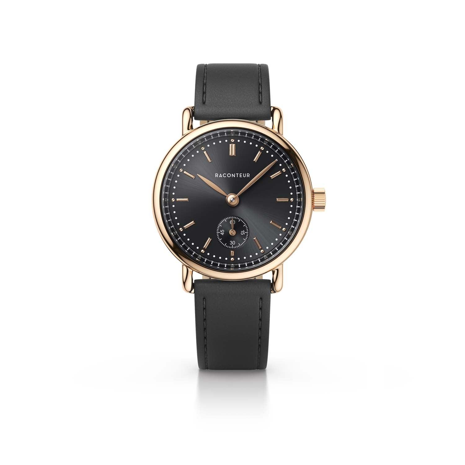Earhart – Rosé Gold & Grey - Raconteur Watches