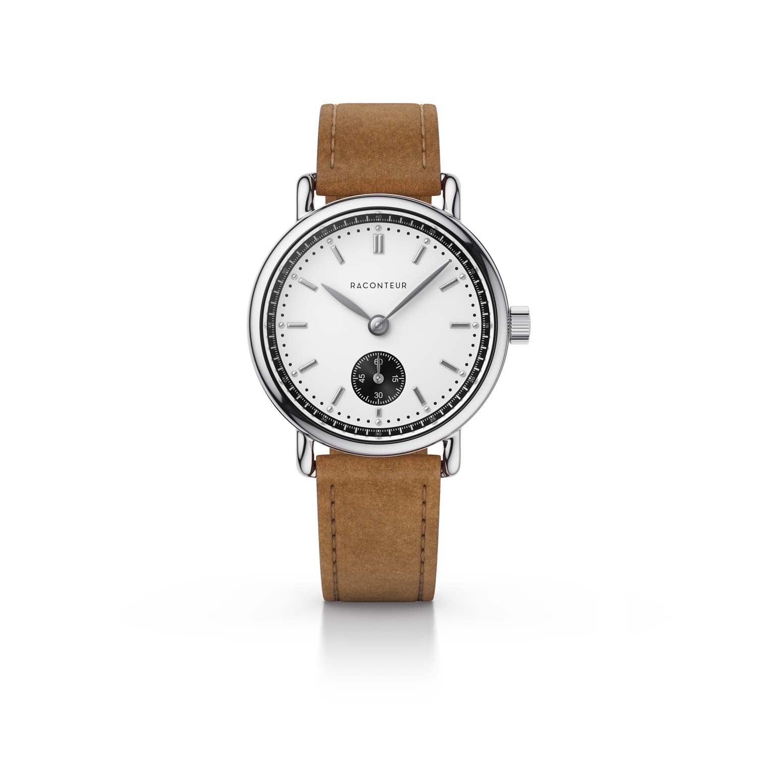 Earhart – Silver & White - Raconteur Watches