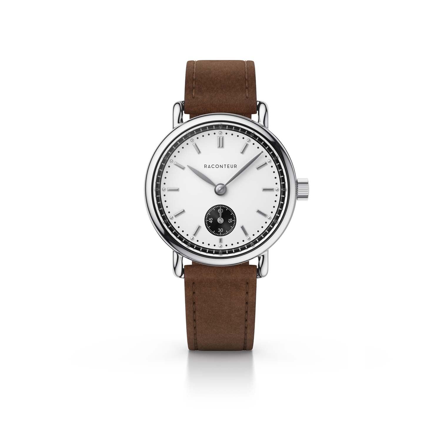 Earhart – Silver & White - Raconteur Watches