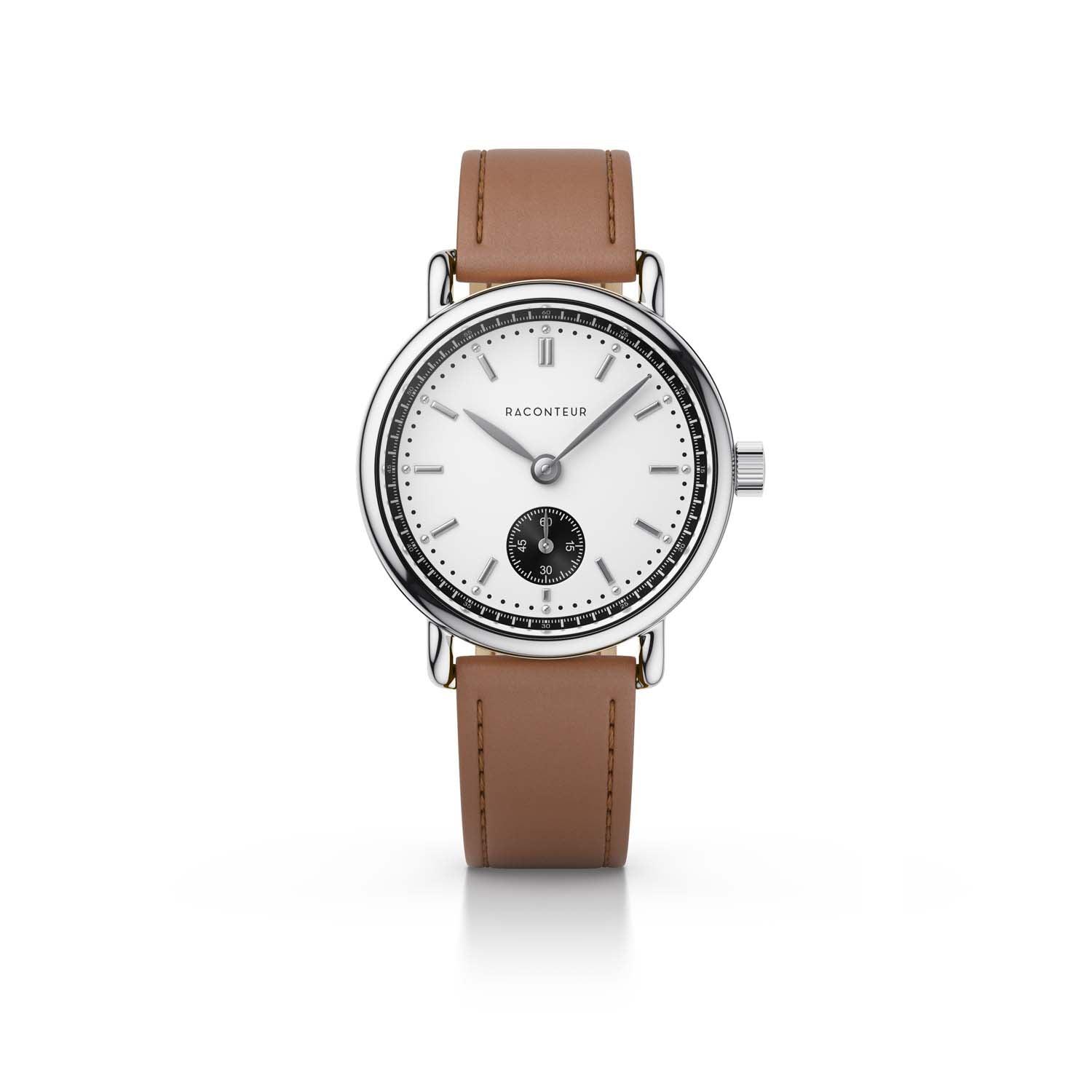 Earhart – Silver & White - Raconteur Watches
