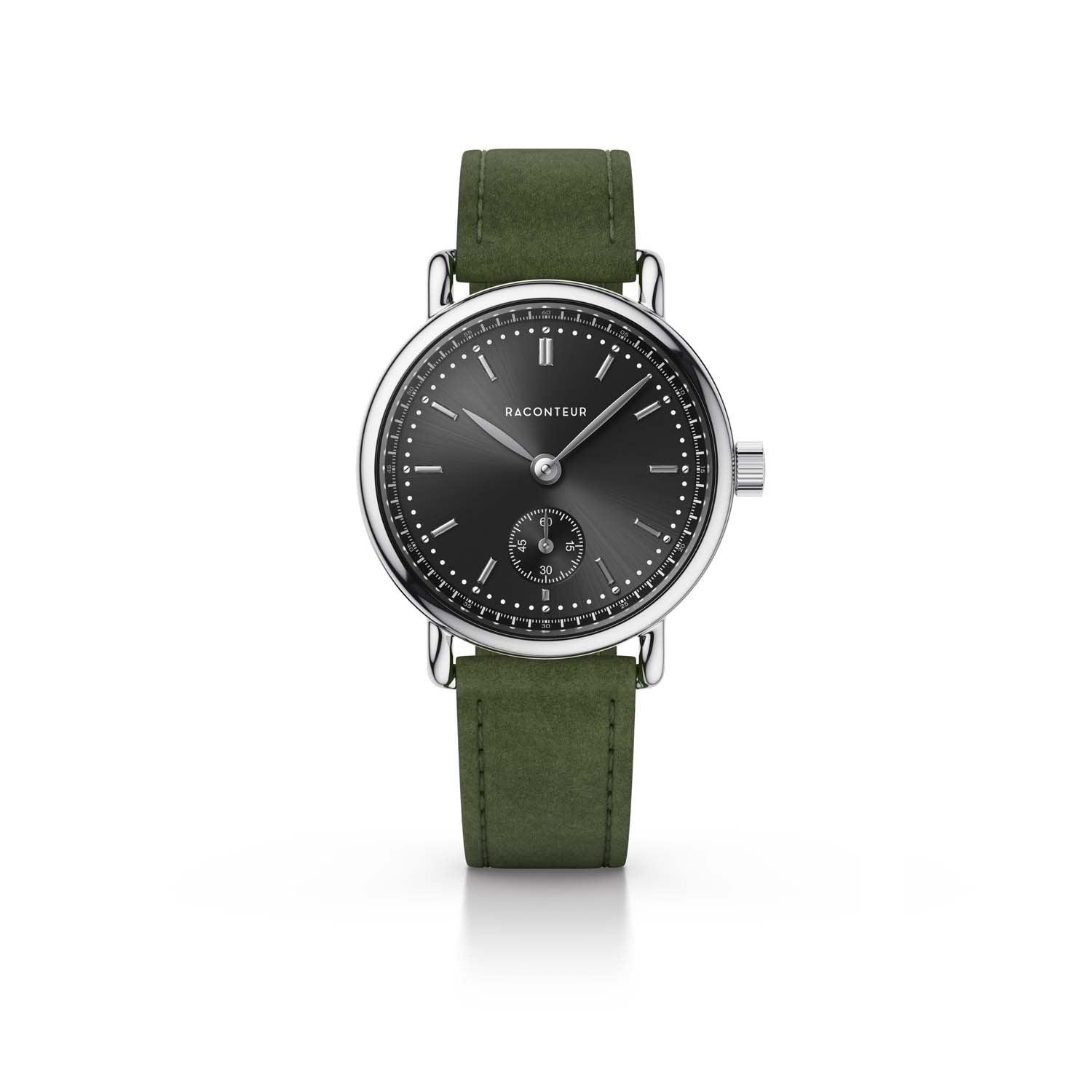 Earhart – Silver & Grey - Raconteur Watches