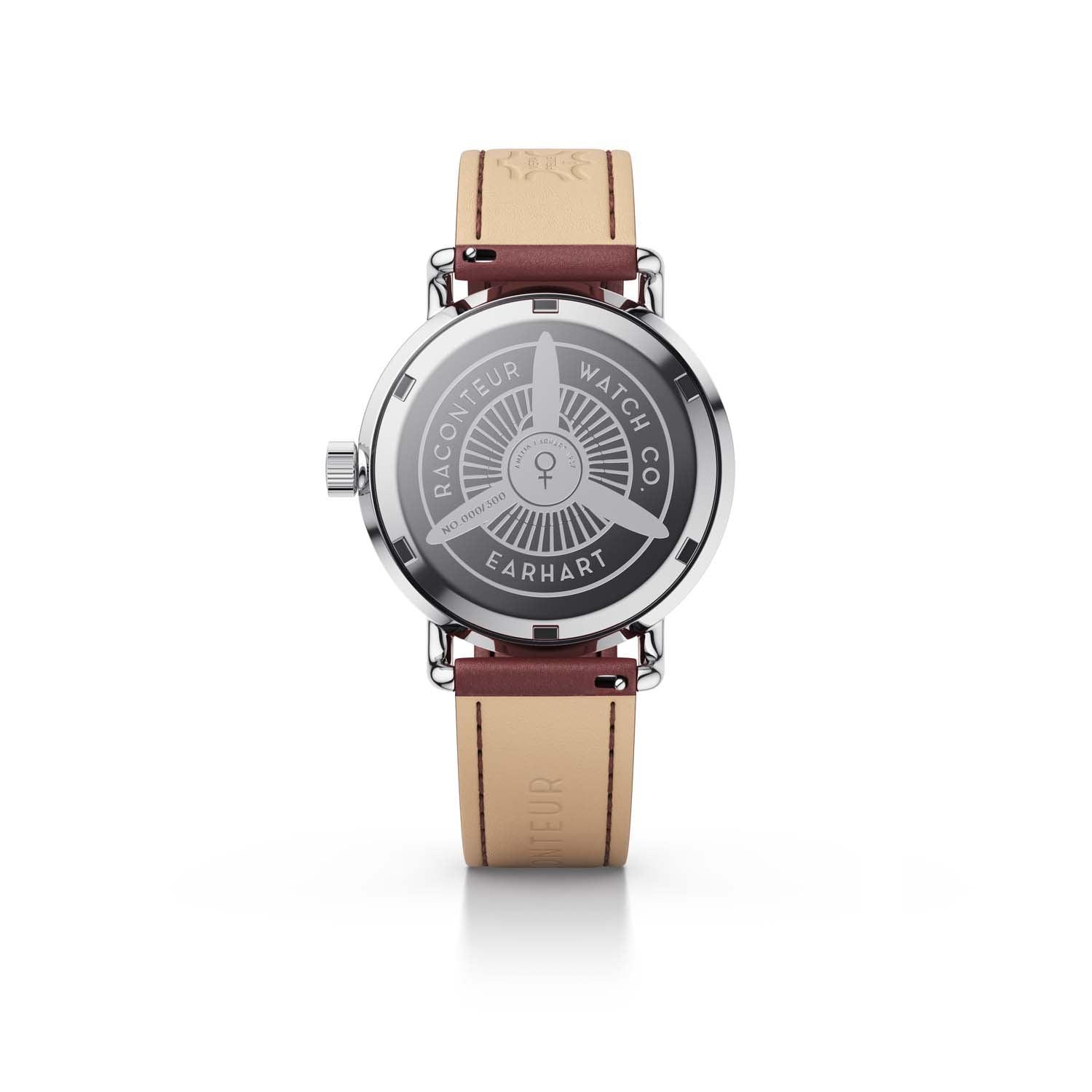 Earhart – Silver & Grey - Raconteur Watches
