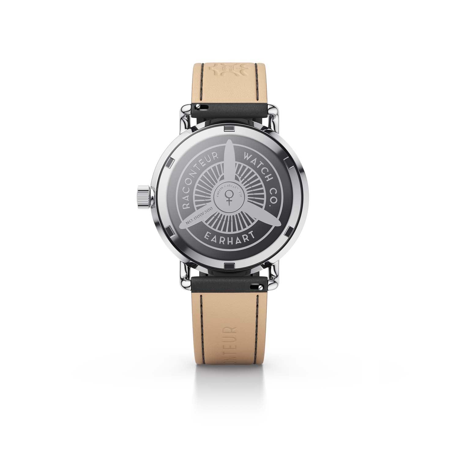 Earhart – Silver & White - Raconteur Watches