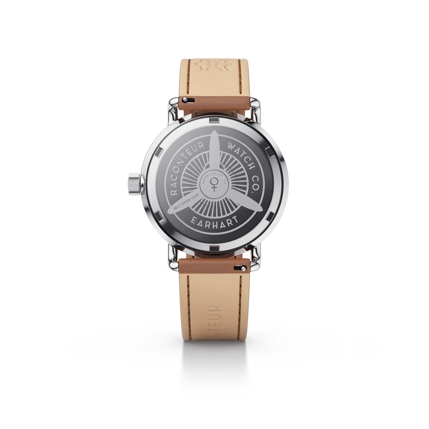 Earhart – Silver & Grey - Raconteur Watches