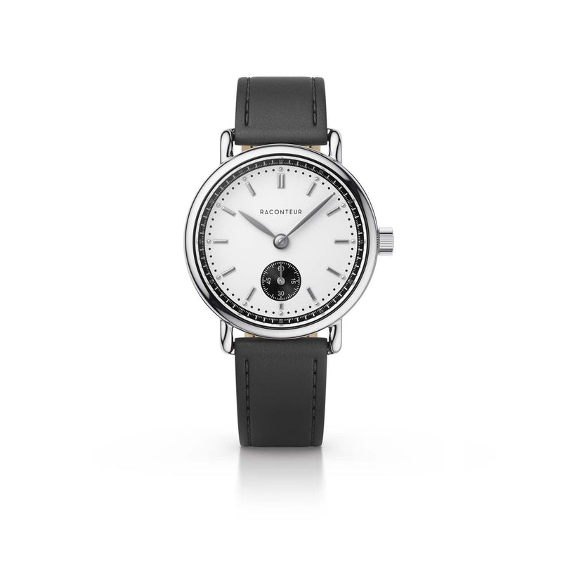 Earhart – Silver & White - Raconteur Watches