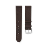Chocolate Suede Strap - Raconteur Watches