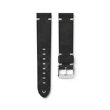 Nero Leather Strap - Raconteur Watches