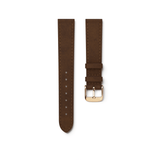 Coffee Suede Strap - Raconteur Watches