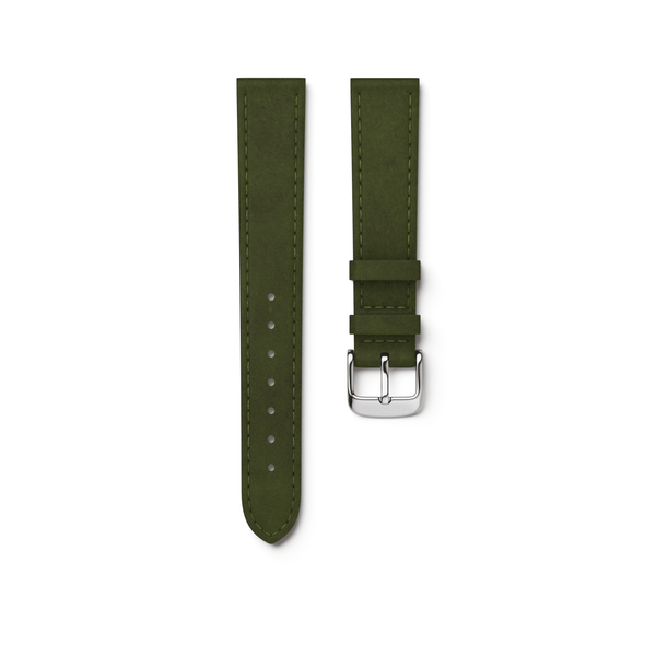 Emerald Suede Strap - Raconteur Watches